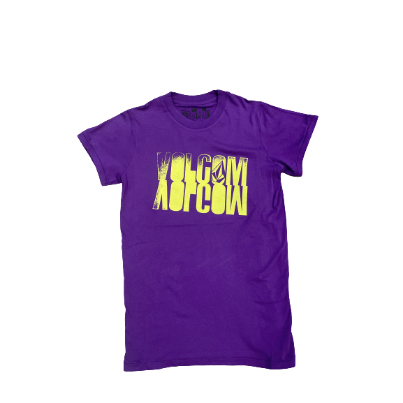 Volcom Girls T-shirt Burning Out purple
