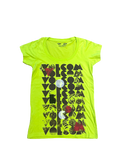 Volcom Girls T-shirt Janimal lime