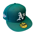 New Era Cap 59-Fifty Oakland Athletics World Series Green
