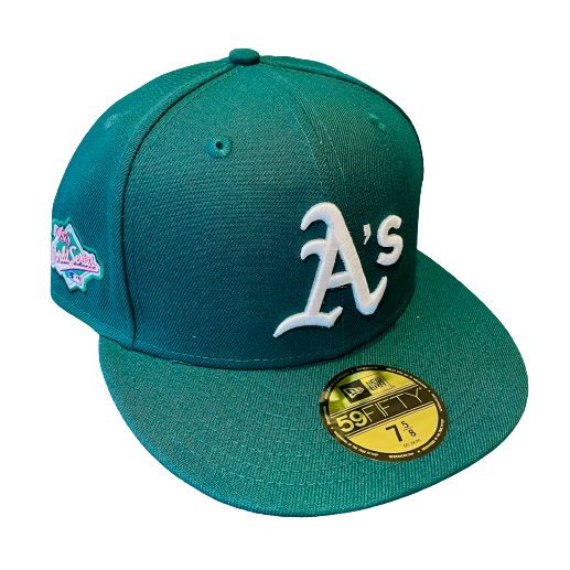 New Era Cap 59-Fifty Oakland Athletics World Series Green
