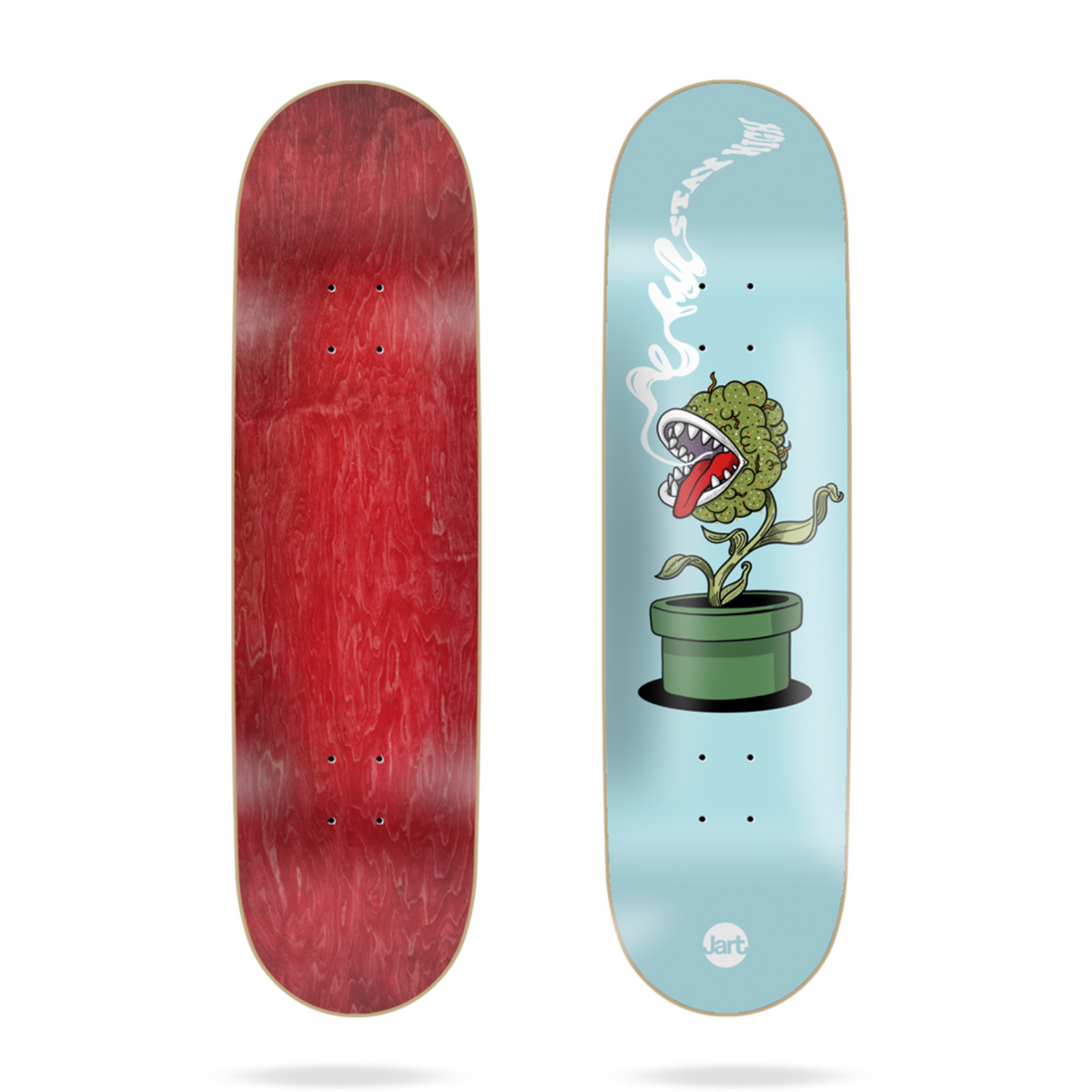 Jart Deck Stay High Pakkun Flower 8.125"x31.60" HC