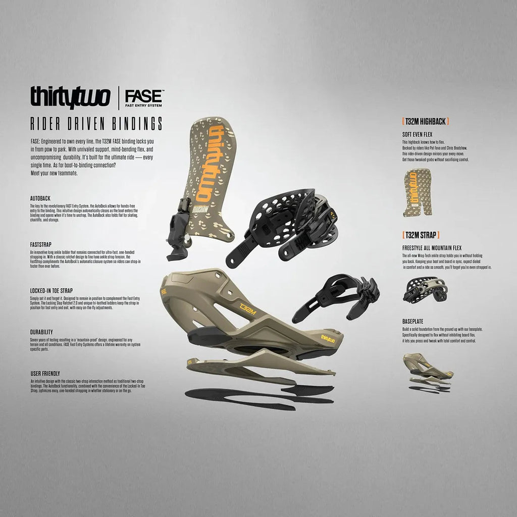 T32M Fase® Snowboard Binding X Volcom