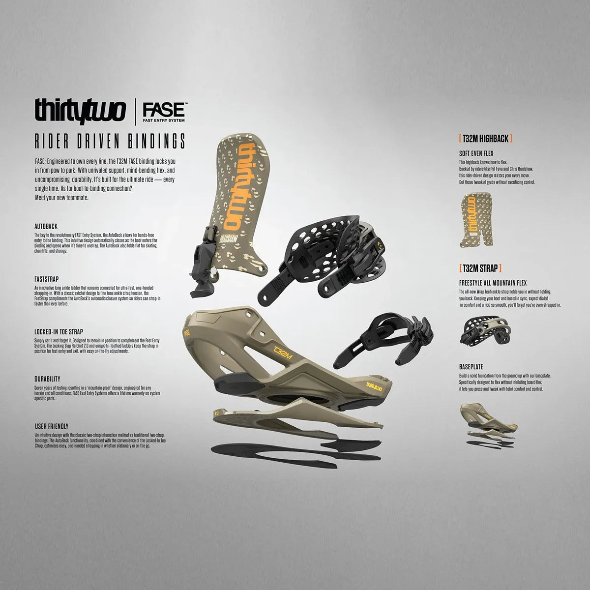 T32M Fase® Snowboard Binding Scott Stevens