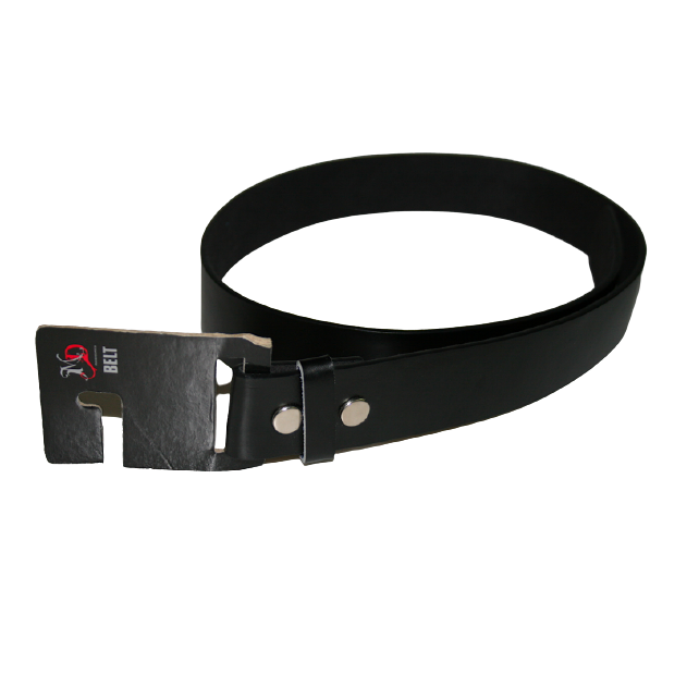 Masterdis Leather Belt Black