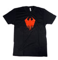 Reign T-shirt Bird black/red