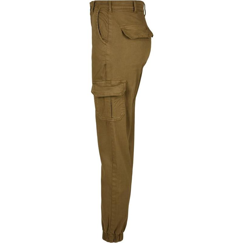 Urban Classics Ladies High Waist Cargo Pants summerolive