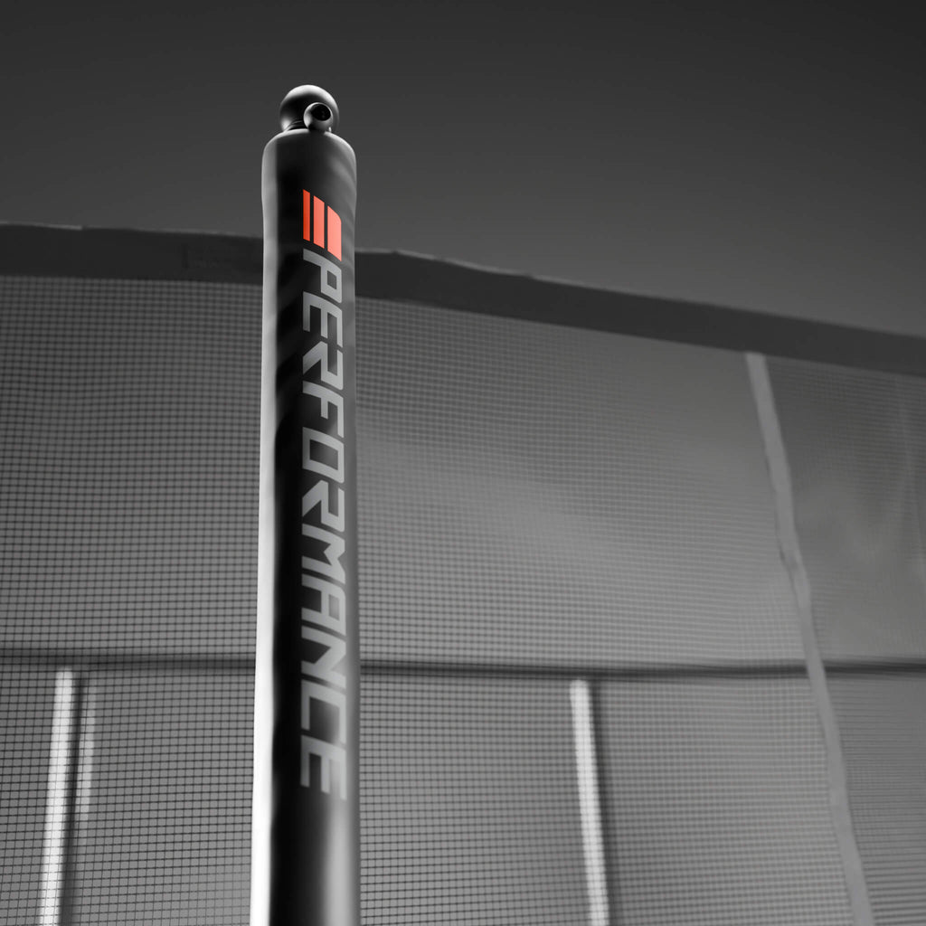 Acon 13 HD PRO Performance Rechteckiges Trampolin mit Netz und Leiter