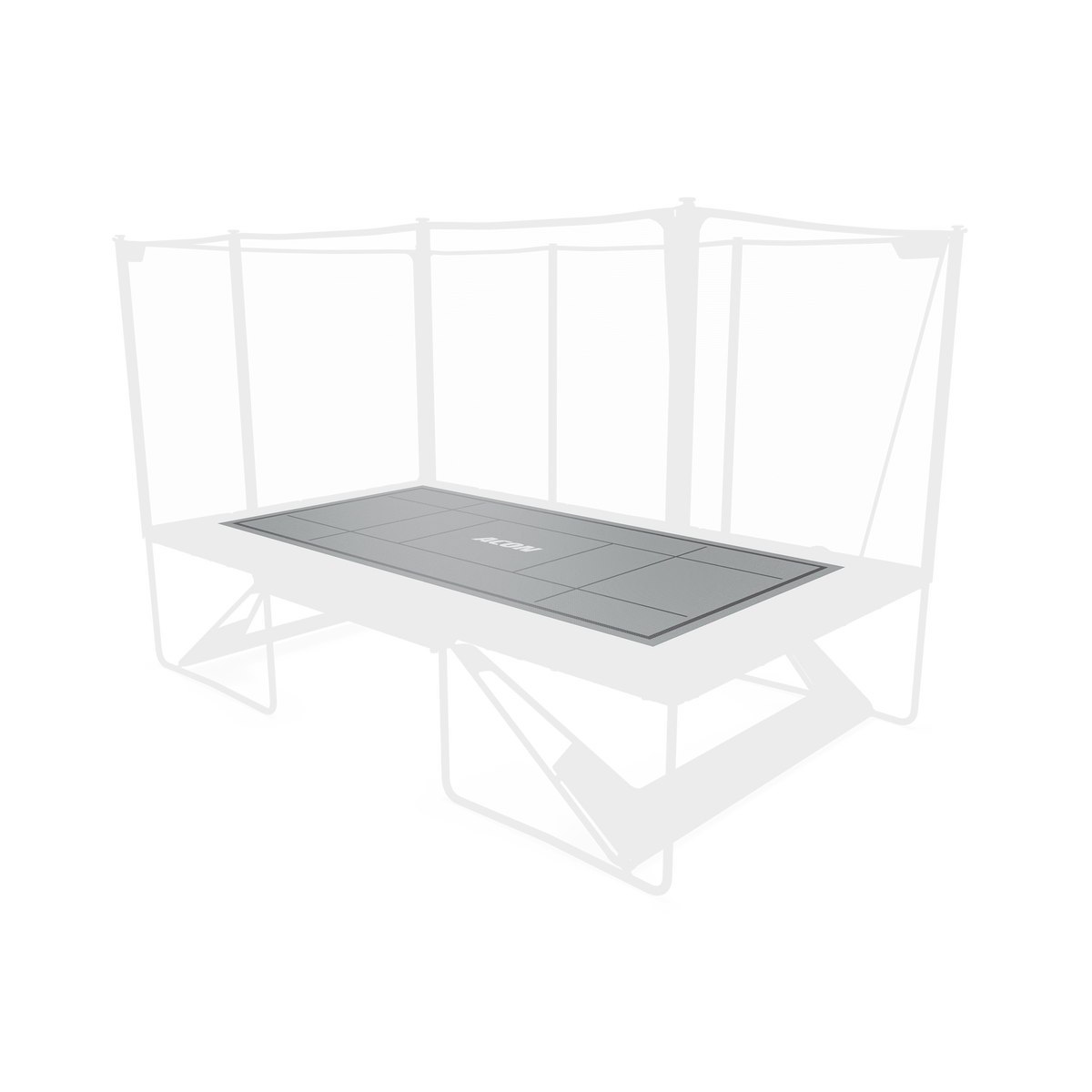 ACON X 17 Freestyle Trampolinmatte für Trampolin rechteckig