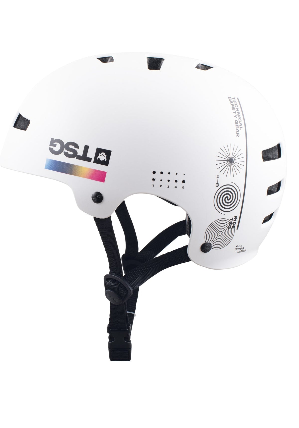TSG Helm Evolution Graphic Design White Board Cast