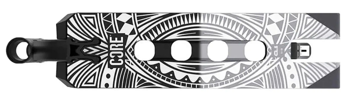 CORE Scooter Stunt Deck CL1 19" Black/Chrome