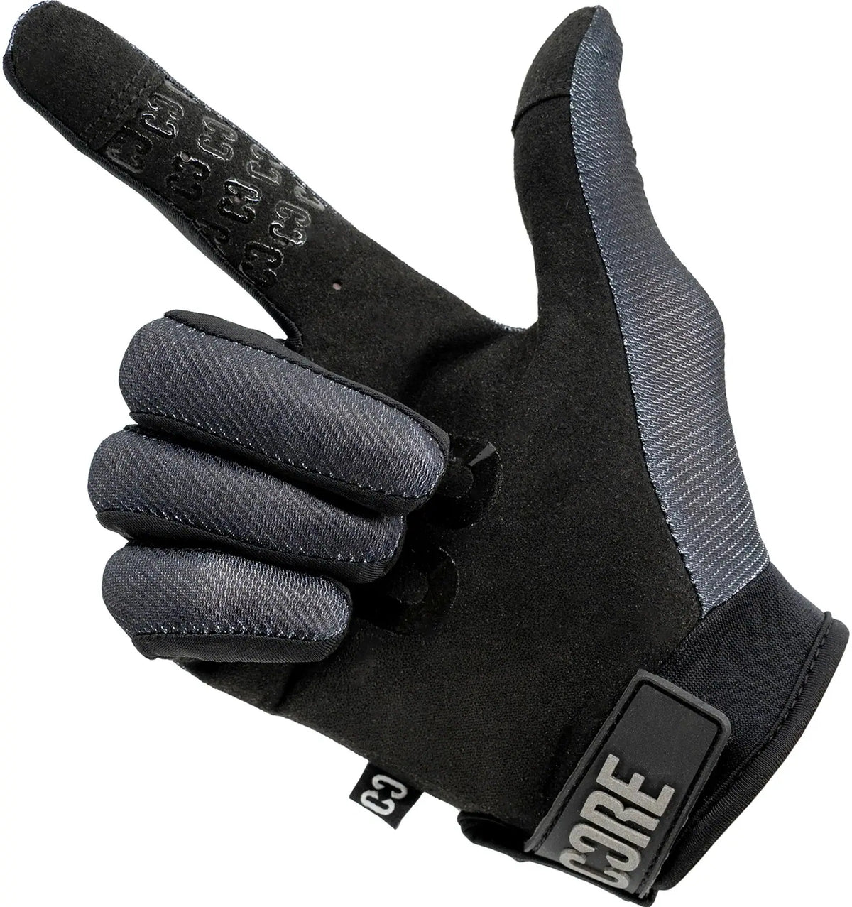 Core Gloves Pro Fit reflective black