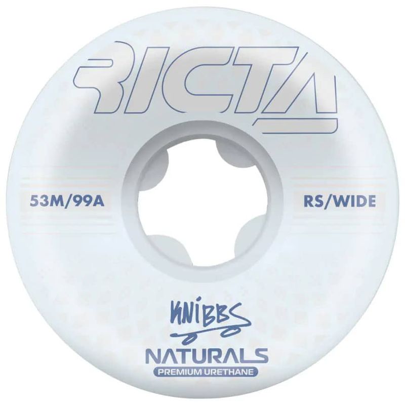 Ricta Wheels Knibbs Reflective Naturals Wide 53mm 99A