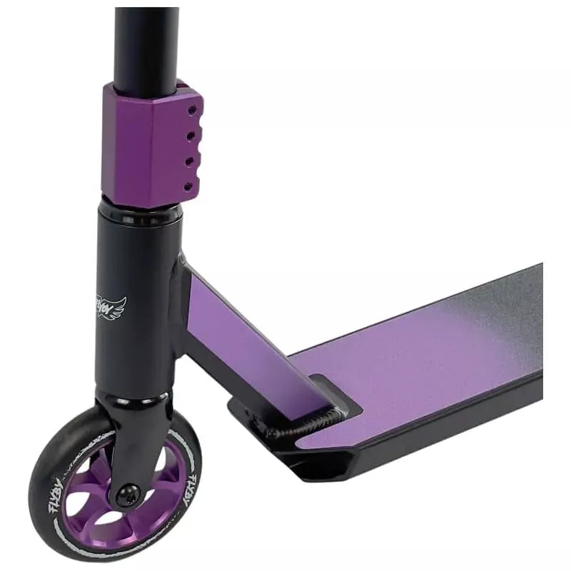 Flyby Air V2 Complete Pro Scooter Black/Purple