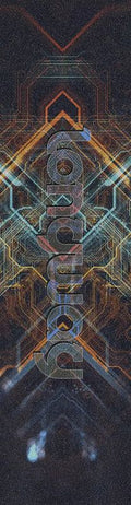 Longway Scooter Griptape Circuit Board Orange