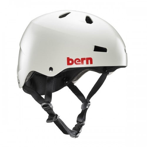 Bern Helmet Macon w/Crankfit - Light Grey I