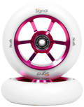 North Stunt Scooter Wheels Signal (2 Stk.) Magenta/White