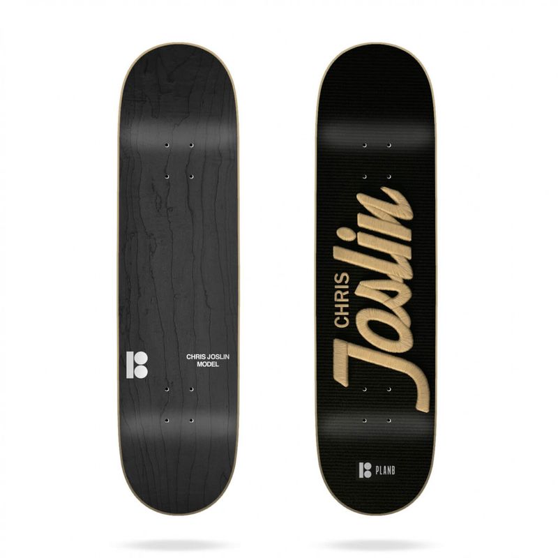 Plan B Skateboard Deck Embroidered Joslin 8.375''
