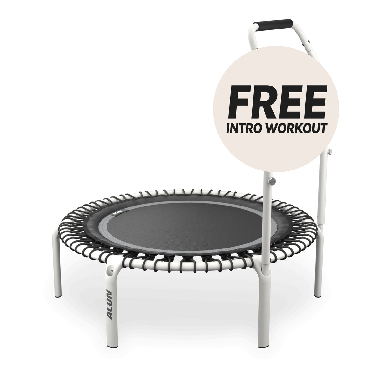 ACON Fit 1,12 m Runder Rebounder mit Aktiv-Haltestange