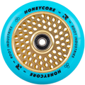 Root Industries Honeycore Wheels 110mm blue/yellow