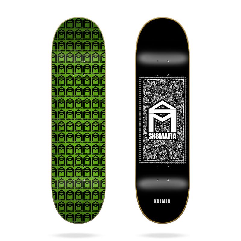 Sk8Mafia Skateboard Deck Kremer Bandana 8.0''