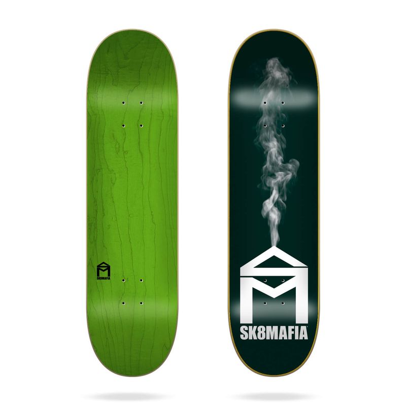 Sk8Mafia Skateboard Deck House Logo Smoke 8.25''
