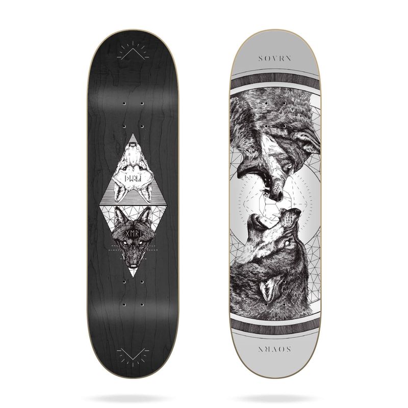 Sovrn Skateboard Deck Geri & Freki 8.0''