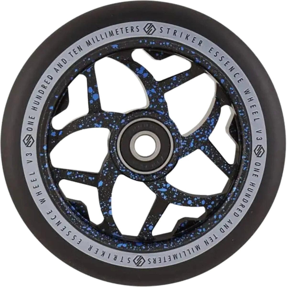 Striker Essence Wheel V3 Splash black PU - black/blue